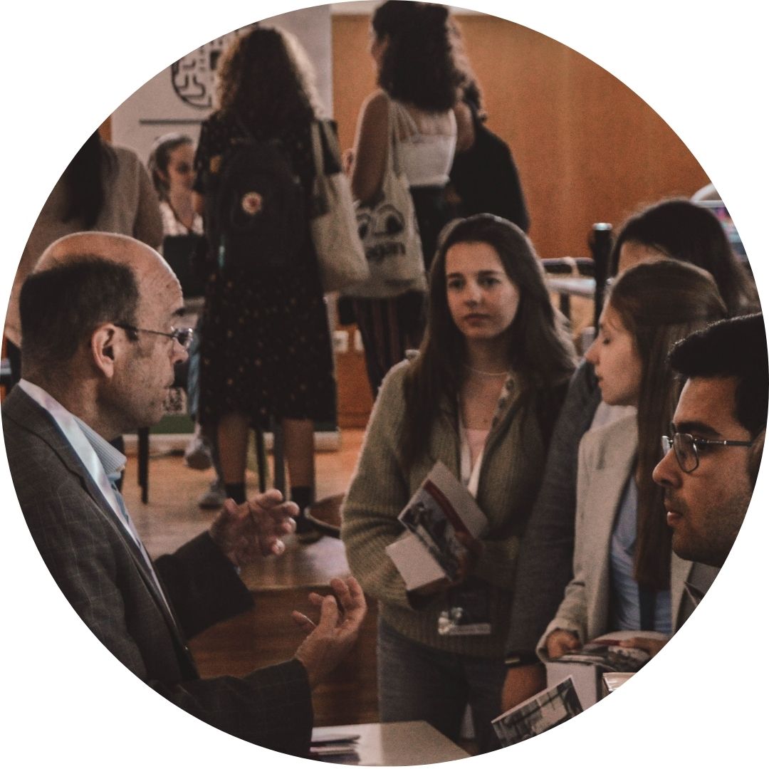 Icon representing social impact initiatives